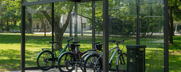 abri vélo fermé extérieur