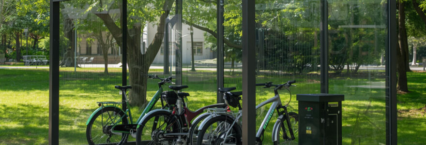 abri vélo fermé extérieur